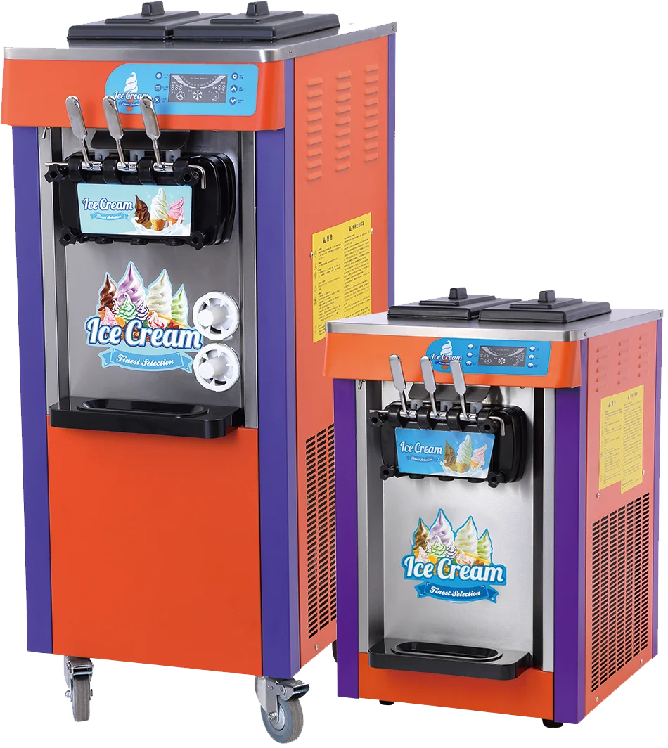 Industrial mini table top soft pakistan used bangladesh soya commercial soft ice cream machine china prices in uae with 3 flavor