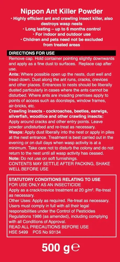 Ant Killer Powder Ready To Use Indoor and Outdoor Insect Killer Powder Kills Ants and other crawling insects