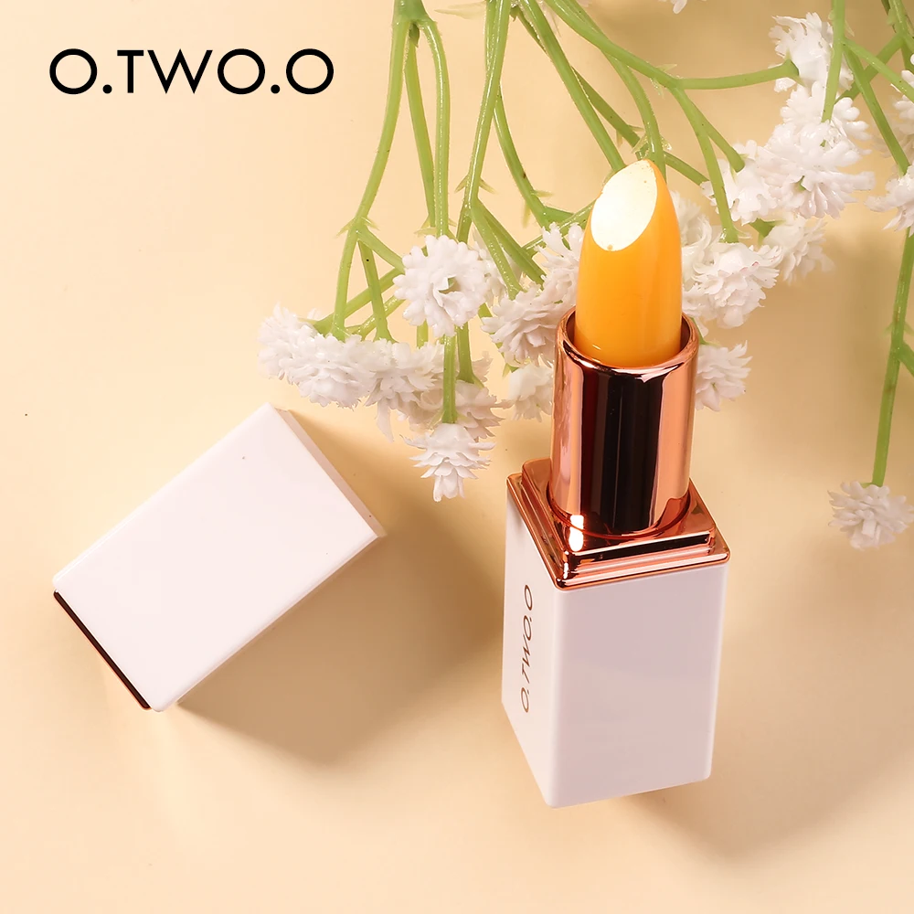 O.TWO.O Customization Treatment Repair Lip Cream Bee Wax Lip Balm Color Change Lip Balm