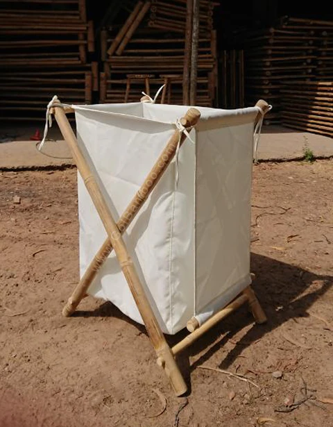 Bamboo Clothes Basket / Furniture
