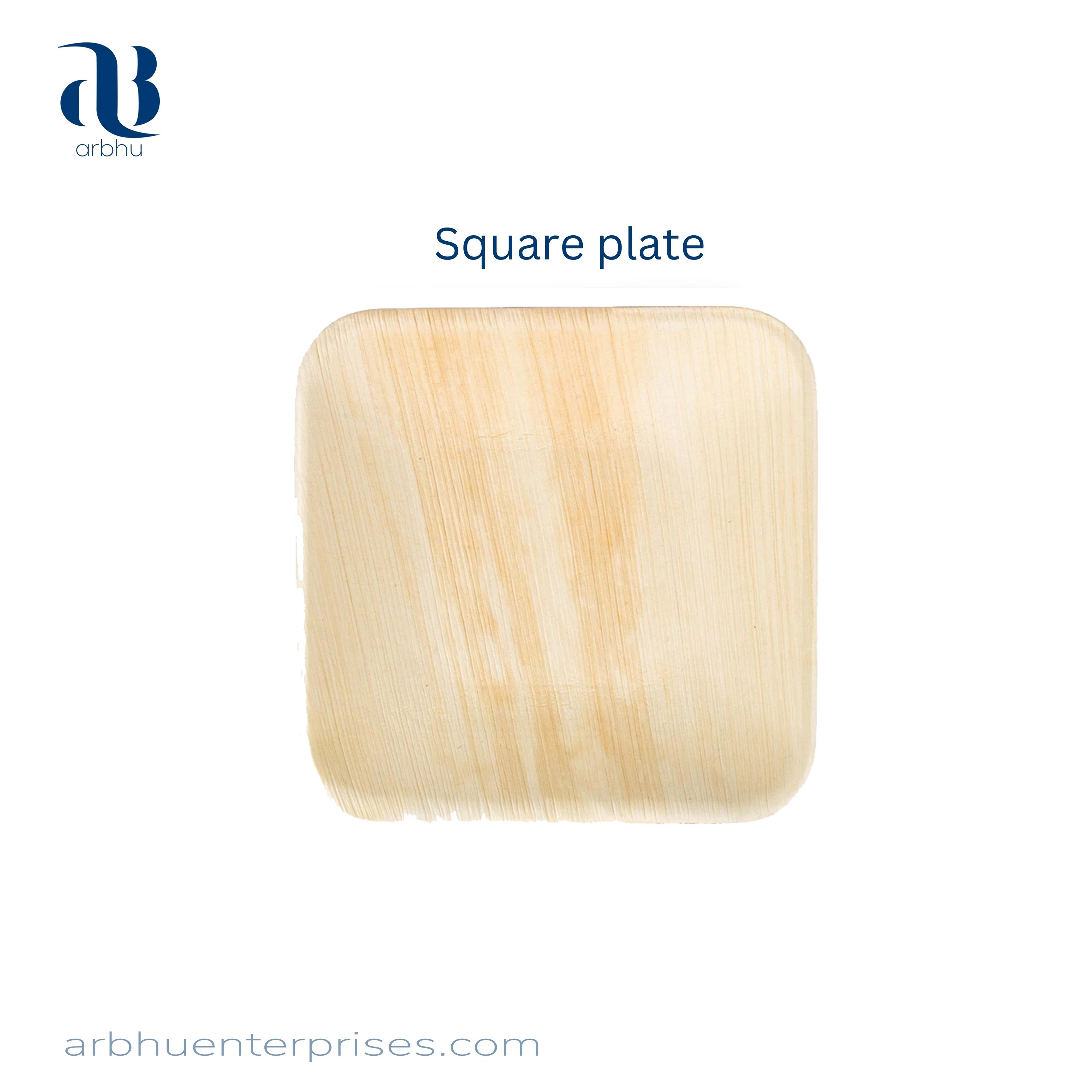 Premium Palm Leaf Plates -Good Quality Biodegradable Plates 100% Organic Indian Top Seller