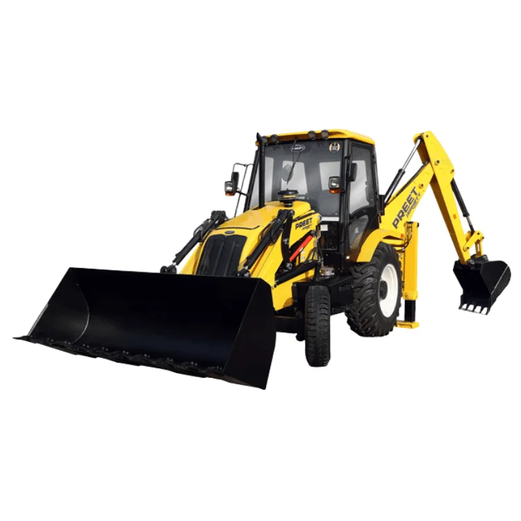 Diesel Mini Backhoe Loader Construction Equipment with 5-9 Ton Rated Load Low Price 25hp 30hp 35hp 40hp Backhoe Loader Bucket