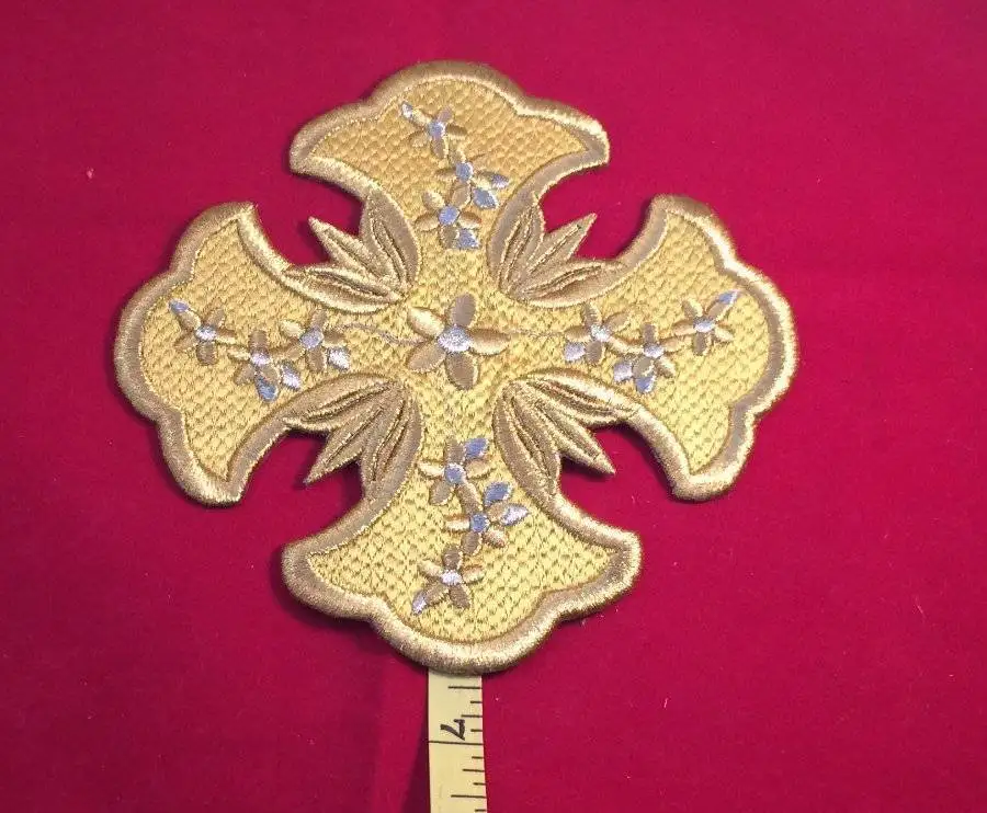 Золотые кисточки из 2023 ниток для православных вещей и церковных украшений