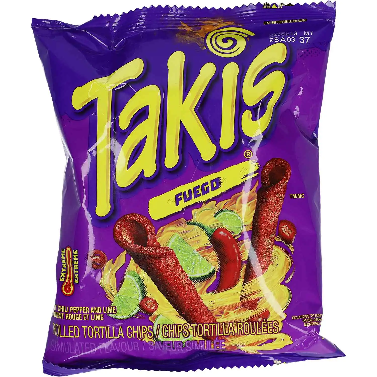 Wholesale Takis Fuego 92g , 280g Best rolled tortilla chips / Wholesale Takis Limited Edition Blue Heat Pepper