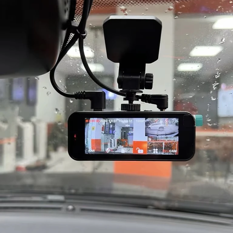 Лидер продаж встроенная видеорегистратор Ellicam для всех автомобилей от ICAR Vietnam включая монитор и обратную камеру