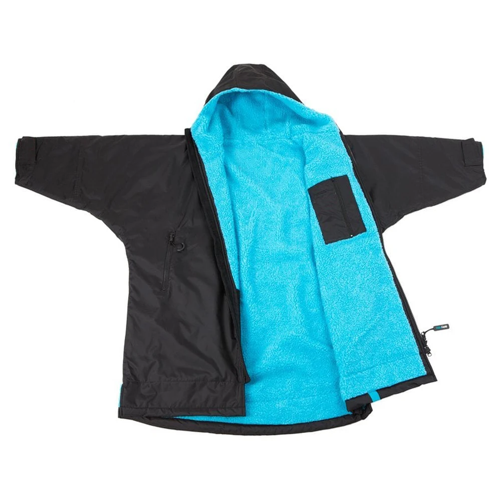 Surf Poncho Changing Jacket for Youth Towel Robe with Hood and Front Pocket beach changing robe towel poncho coat