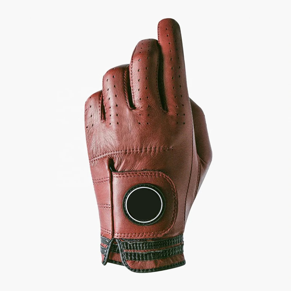 wholesale new 2024 Customer demand Best price Professional logo Custom printed Fine quality Golf Gloves sheep skin OEM