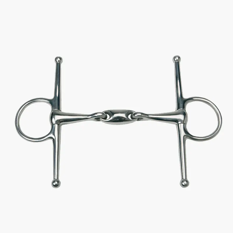 Полная щека snaffle Flexi двойное сочленение 15 мм