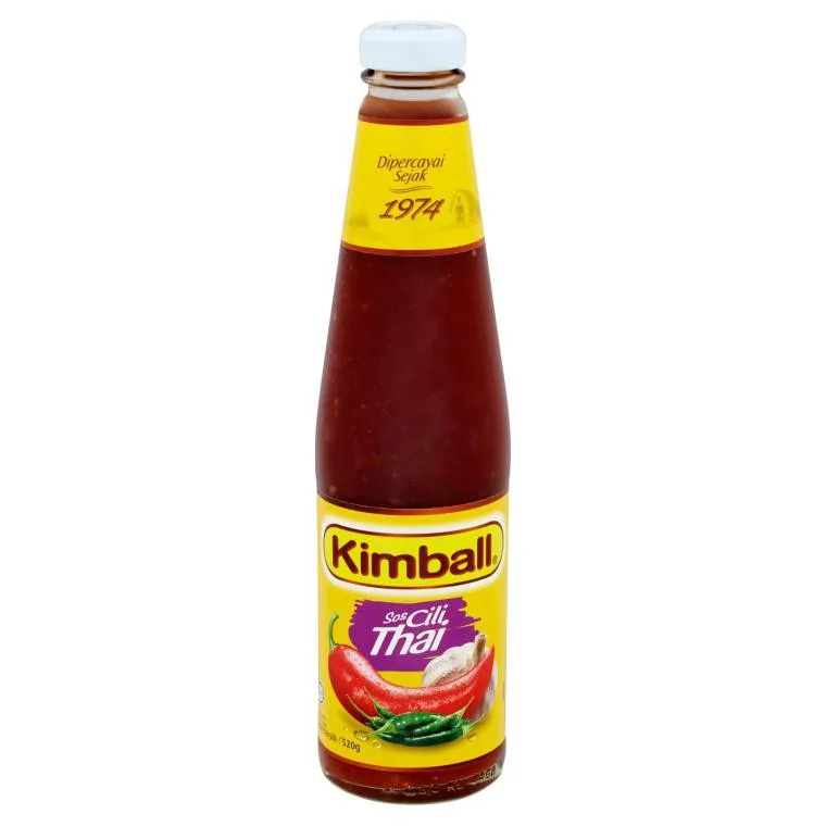 KIMBALL THAI CHILLI SAUCE 520G [12 x 520G] SOS HOT THAI CHILI FAVOURITE MALAYSIAN CONDIMENT WHOLESALER MALAYSIA