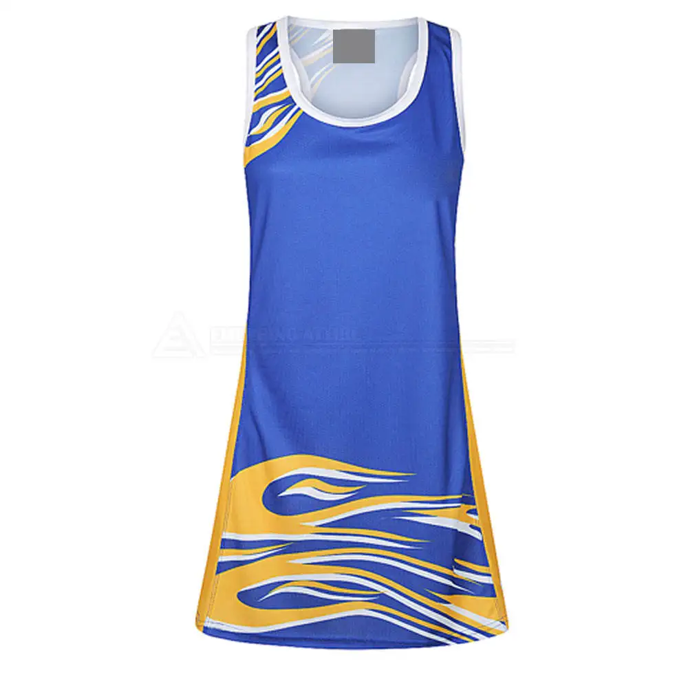 Wholesale Custom Made Netball Uniform Professional Netball Uniform High Quality Netball Uniform