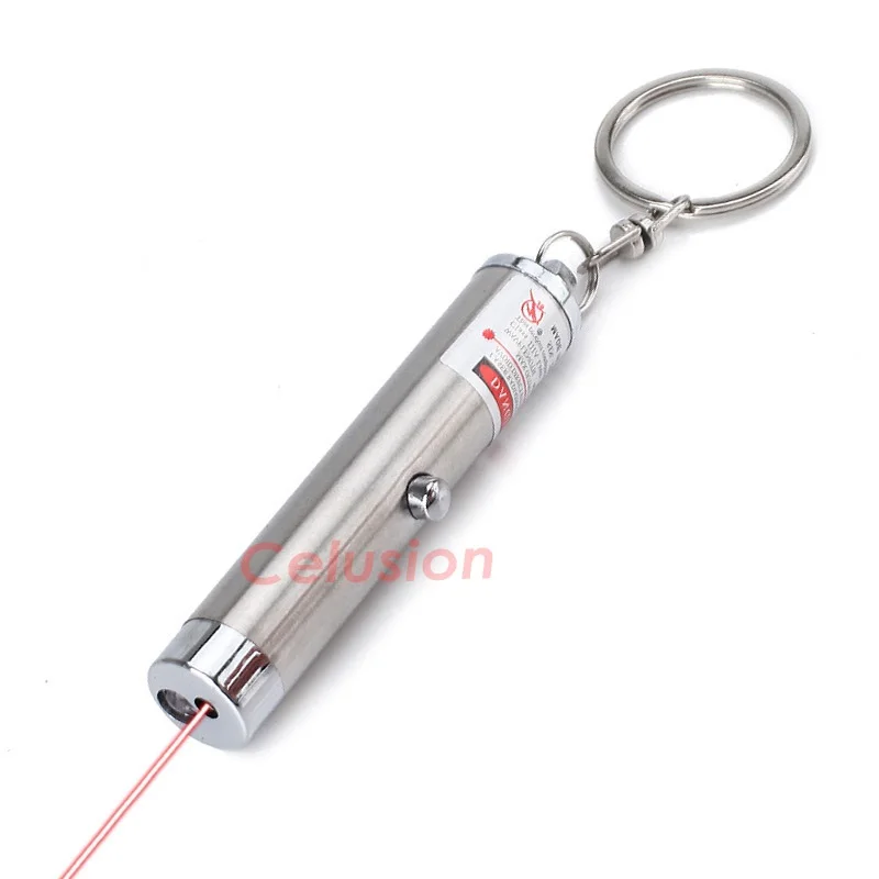 Laser Light Pointer Simple Design Portable Battery Use Low MOQ For Presentation School Work HJ-802 Laser + LED