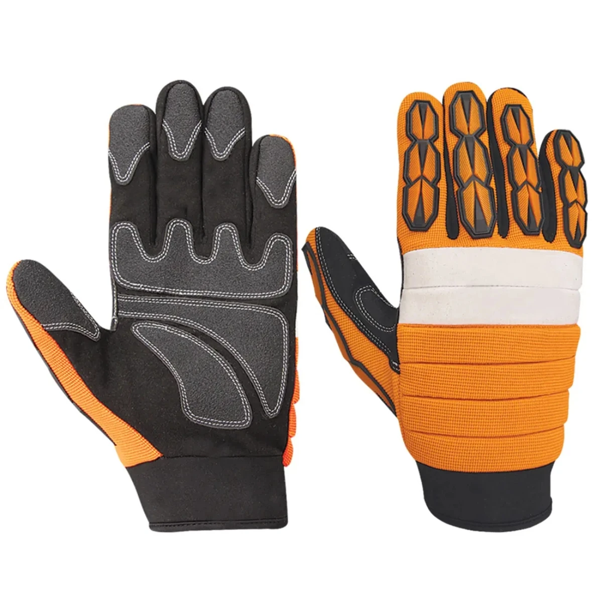 High Performance quality Mechanical TPR protector Gloves anti impact heavy and light industrial work