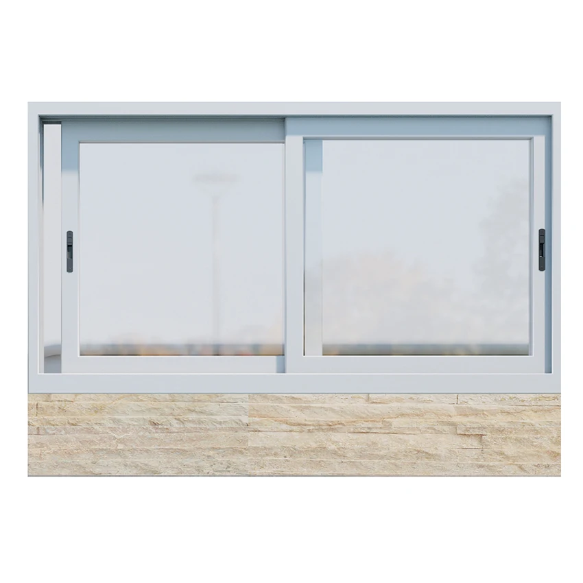 Hot Selling Aluminum Sliding Window Bedrooms Wood Grain Colour Rainproofing With Ce Certificate