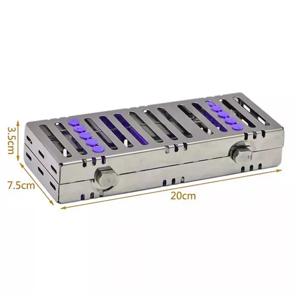 Surgical Grade Surgery Sterilization Cassette Rack Tray Sterilization Cassette Stainless Steel Dental Instrument Tray