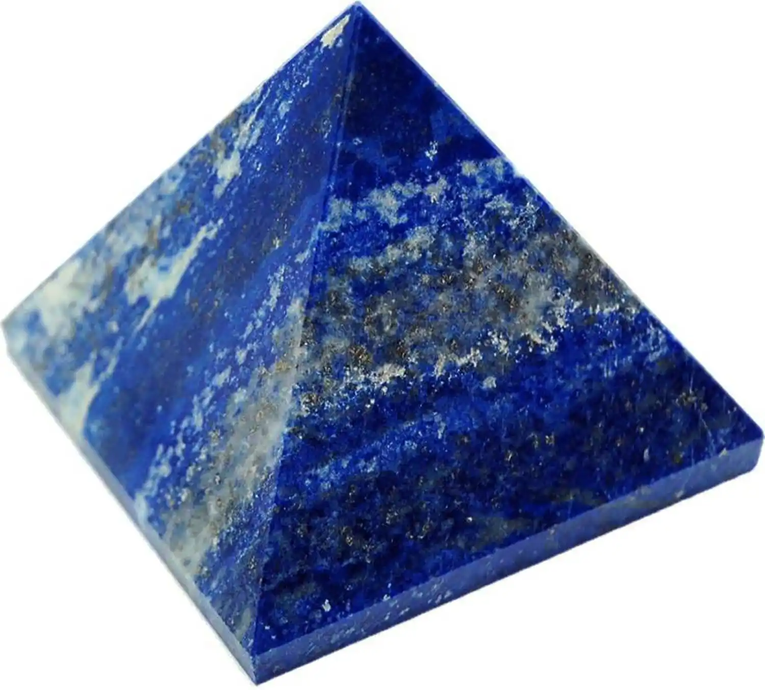 4 cm Natural Sodalite Pyramid , Wholesale Sodalite Real Gemstone  Pyramid For Wealth And Healing