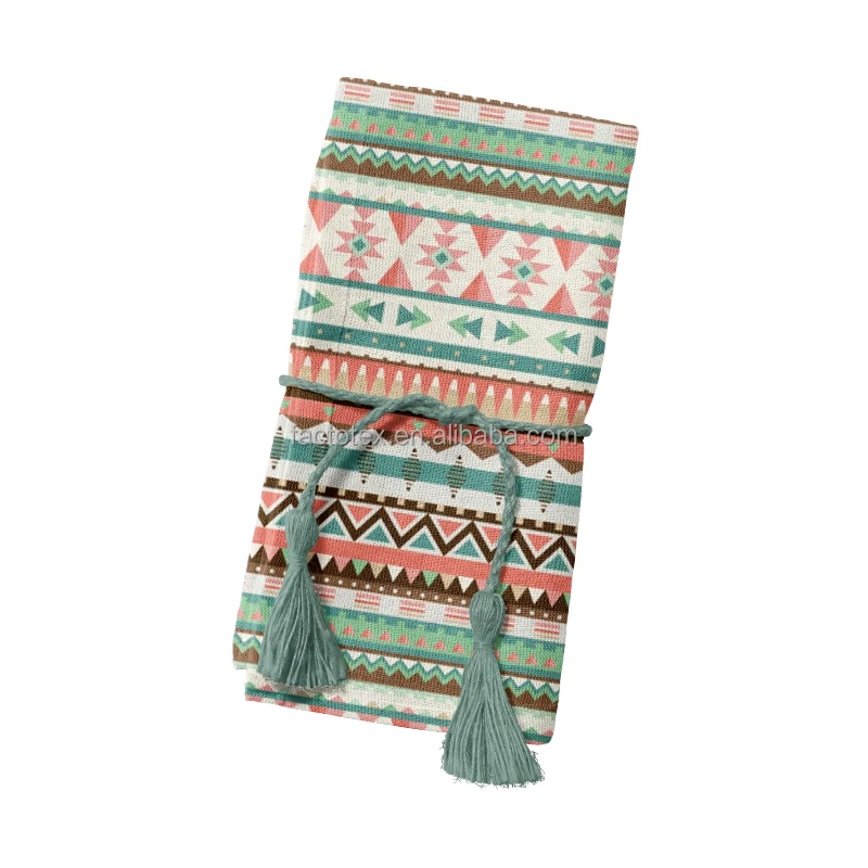 Factory Price Printed Linen Damask Brocade Fabric Linen Printed Fabric for Shirts