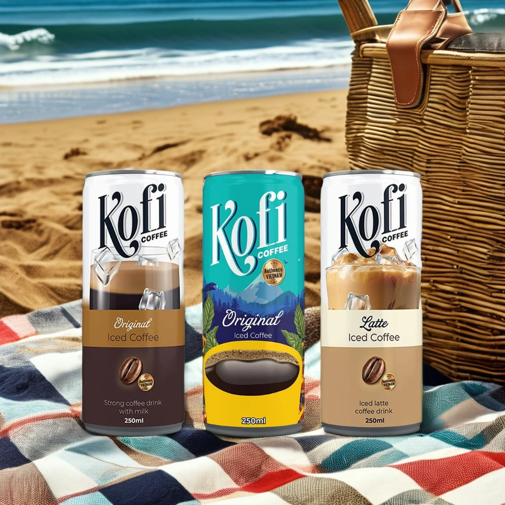 Wholesale High Quality Coffee Drink 250ml can Free Sample - Free Design - Support Marketing - from Vietnam