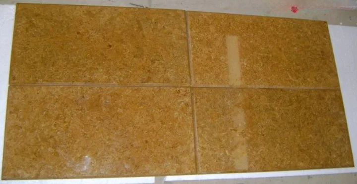 Premium Indus Gold Marble Tile in Custom Sizes, Pure Stone Indus Gold Marble Tiles, Pakistan Indus Gold Marble Tile