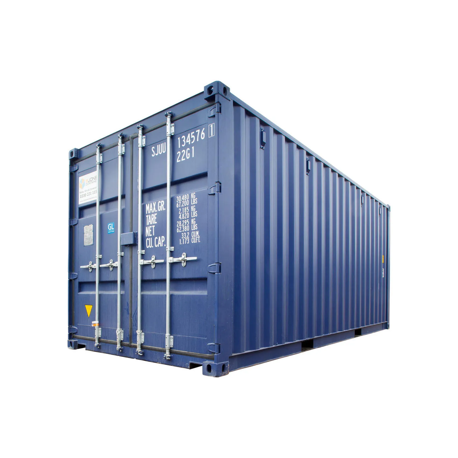 Used or Second Hand 80% new 40 foot high cube metal shipping container for sale