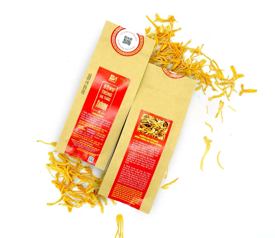 Good Price Healthy Natural Militaris Mushroom Extract Nutrients Big Spore Head Golden Dried Cordyceps Mushroom