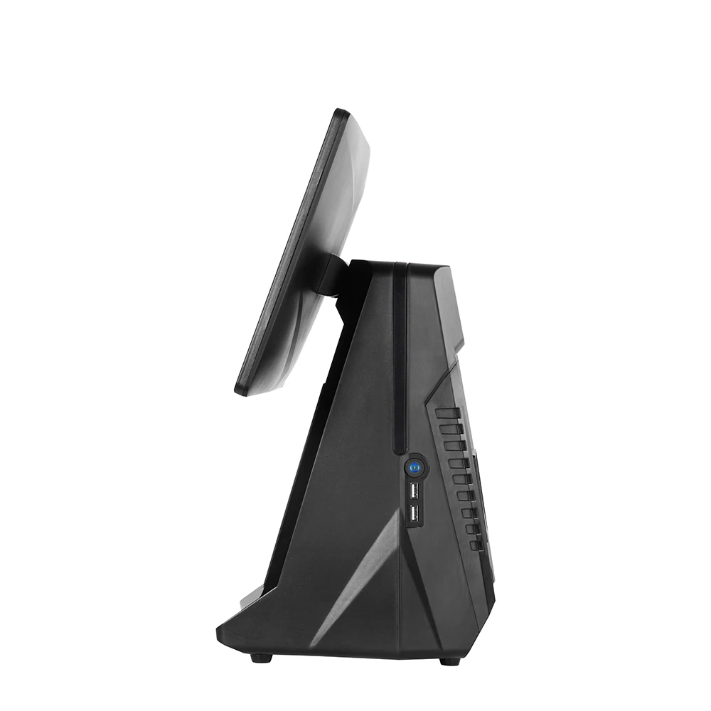 15.6 Inch POS System for Restaurant All-in-One Touch Screen POS Terminal Machine with Built-In Thermal Printer