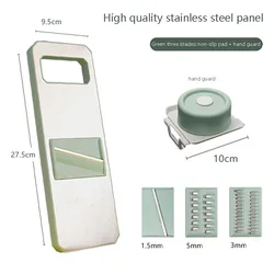 Multifunctional Vegetable Cutter Kitchen Household Coarse Shredded Radish Shredder Grater And Vegetable Cutter