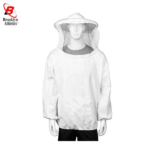 3 Layers Fully Ventilated Beekeeping Suit with Fir Against Fencing Veil