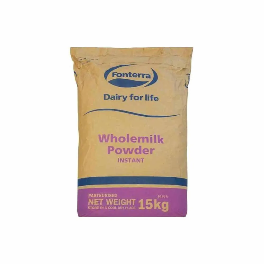 Full Cream Milk Powder 26% Fat 24% Protein Bulk Paper Bag 25Kg / Instant Full Cream Milk Powder
