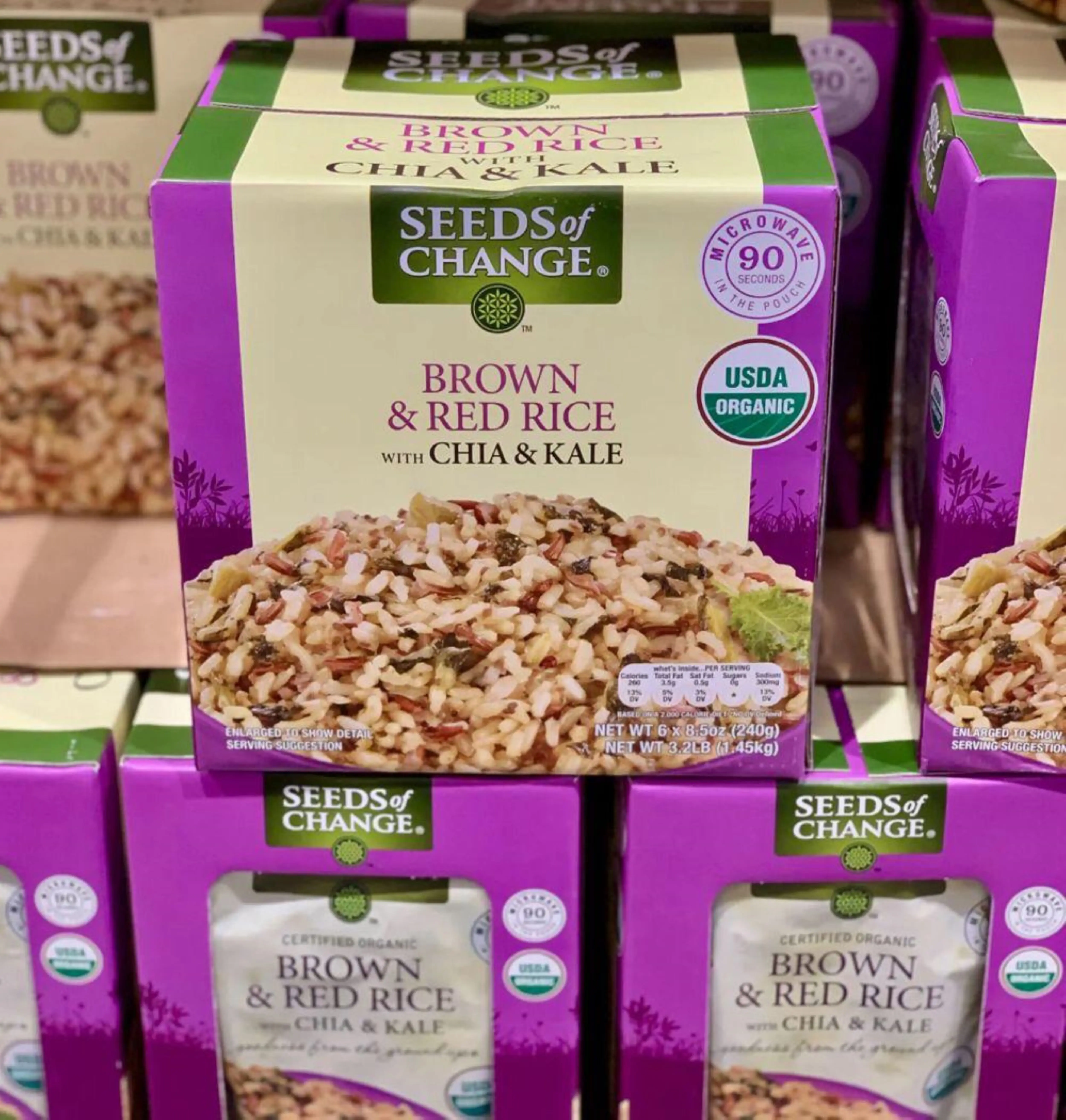 Семена изменения органического сушеного риса и зерновых продуктов питания доступны для оптовой продажи