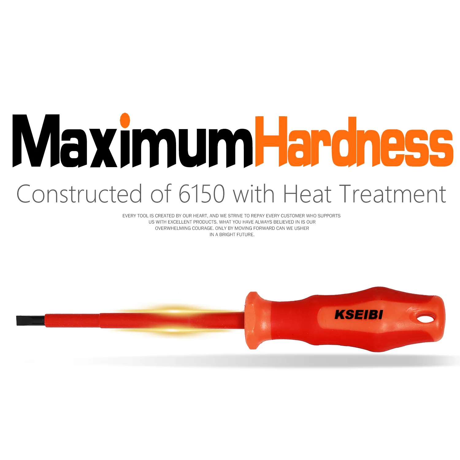 KSEIBI High quality VDE INSULATED SCREWDRIVER SET 6-Pc for ensure they are safe to use when working with electricity, up to 1000