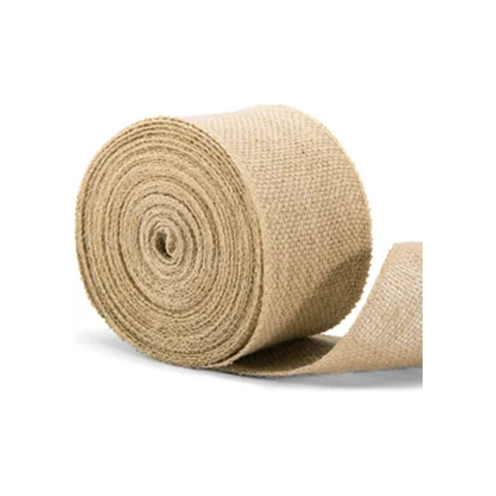 Customizable Natural Jute Rolls for Upholstery Bag Making and Craft Projects Strong and Versatile Fabric Biodegradable