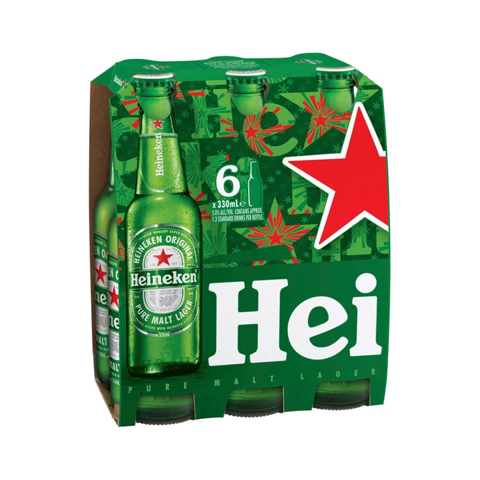 Premium Heineken Larger Beer 330ml / 100% Heineken Beer for Sale