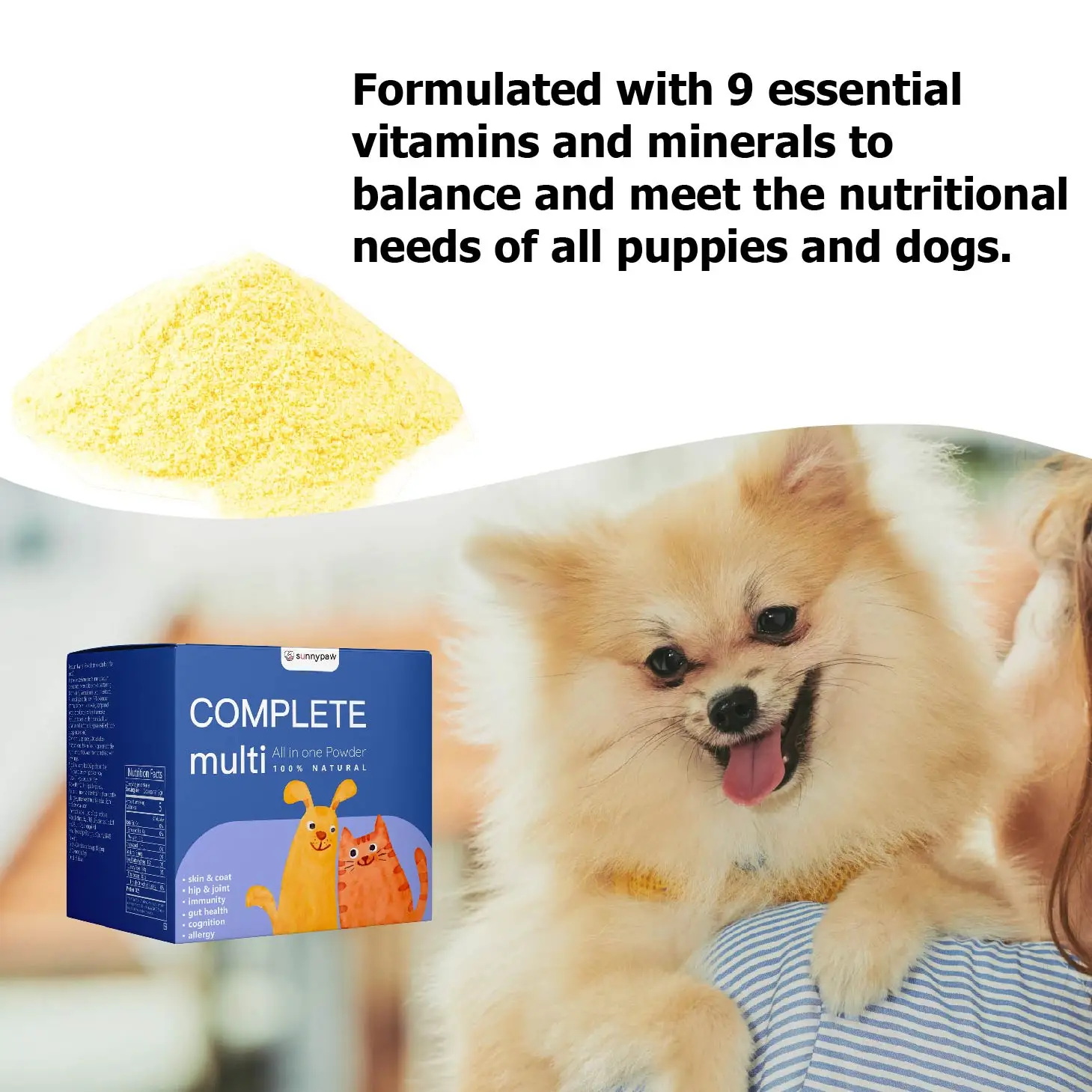 Vitamins Pet Chondroitin Hip Joint Support Health Immune dog multivitamin supplement