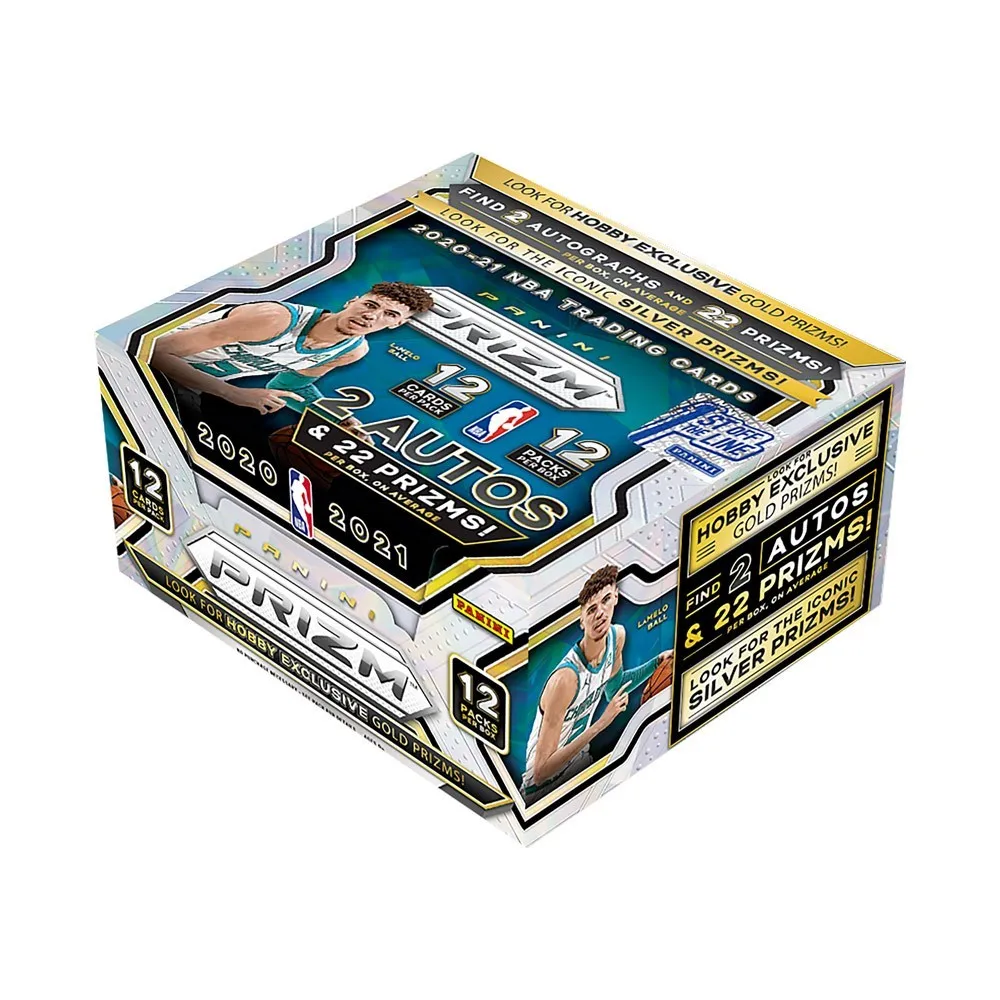 USA verified supplier for 2020-21 Panini Prizms Basketball Hobby Box 144 Cards