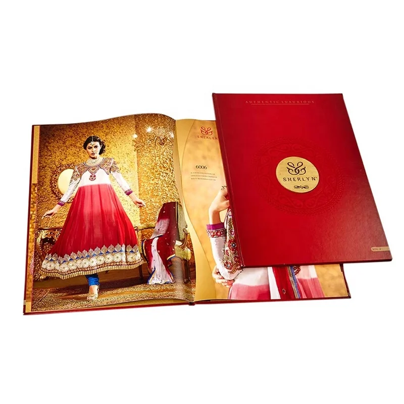 New year launching Best Quality Customized Design Fashion Catalogue Printing services in India with low MOQ