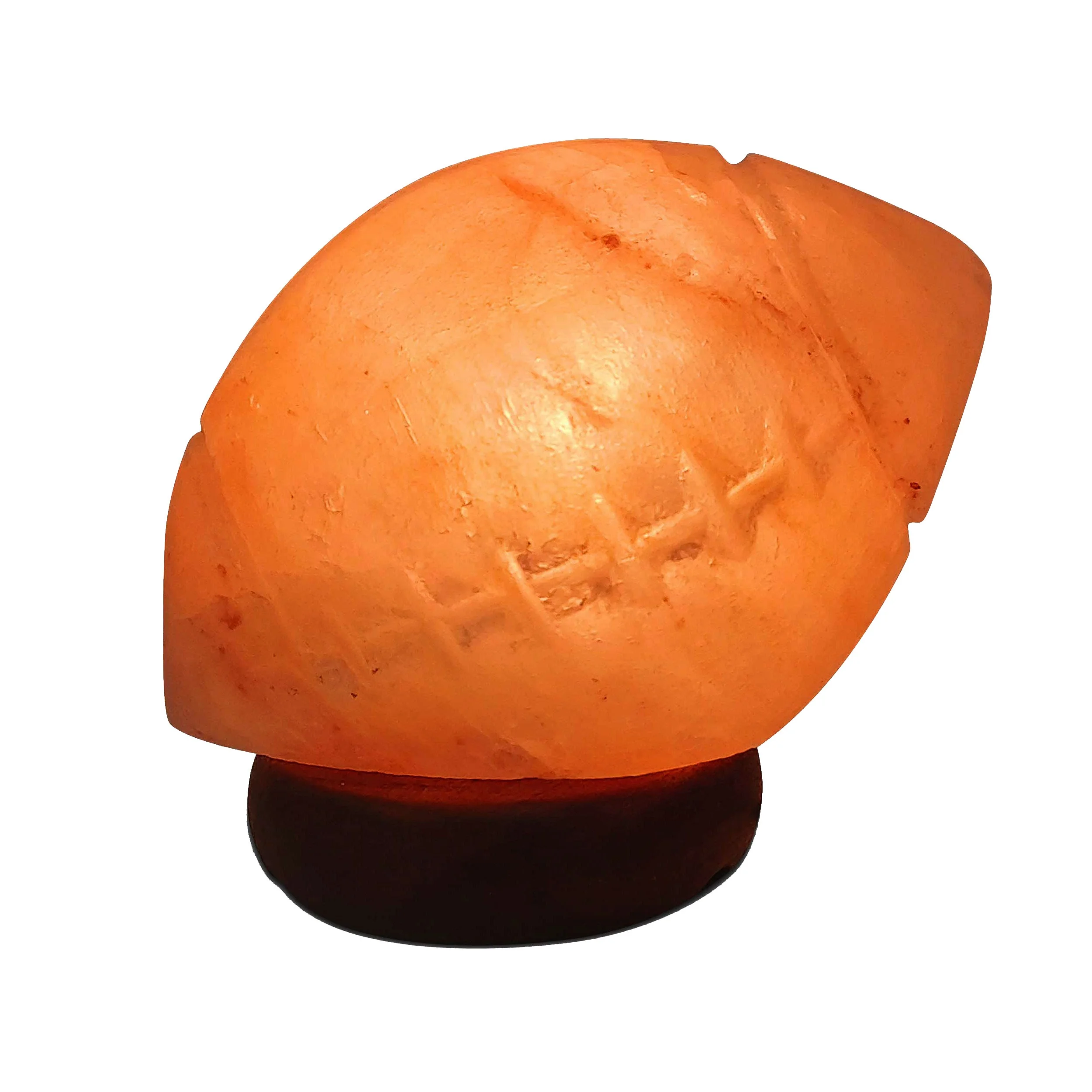 Wholesale Himalayan Salt Lamp In Rugby Shape Low MOQ Good Quality Himalayan Pink Salt Lamp with Dimmer Switch