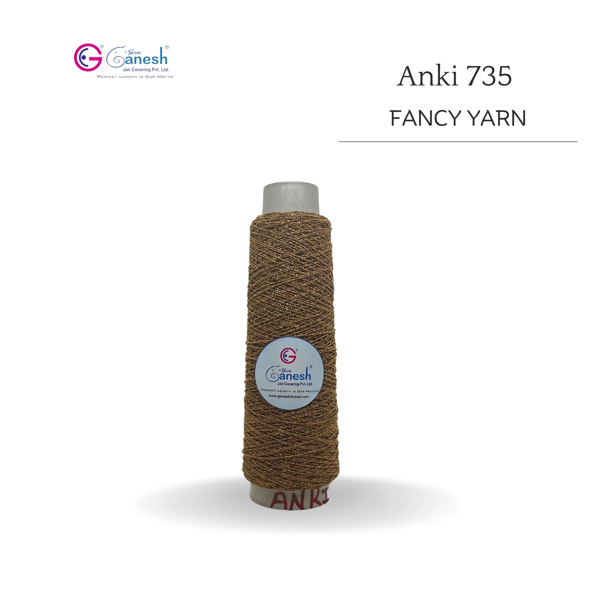 Premium Quality fancy Yarn  for Weaving and Crochet Soft and Durable fancy Yarn Collection Organic fancy Yarn Anki 735
