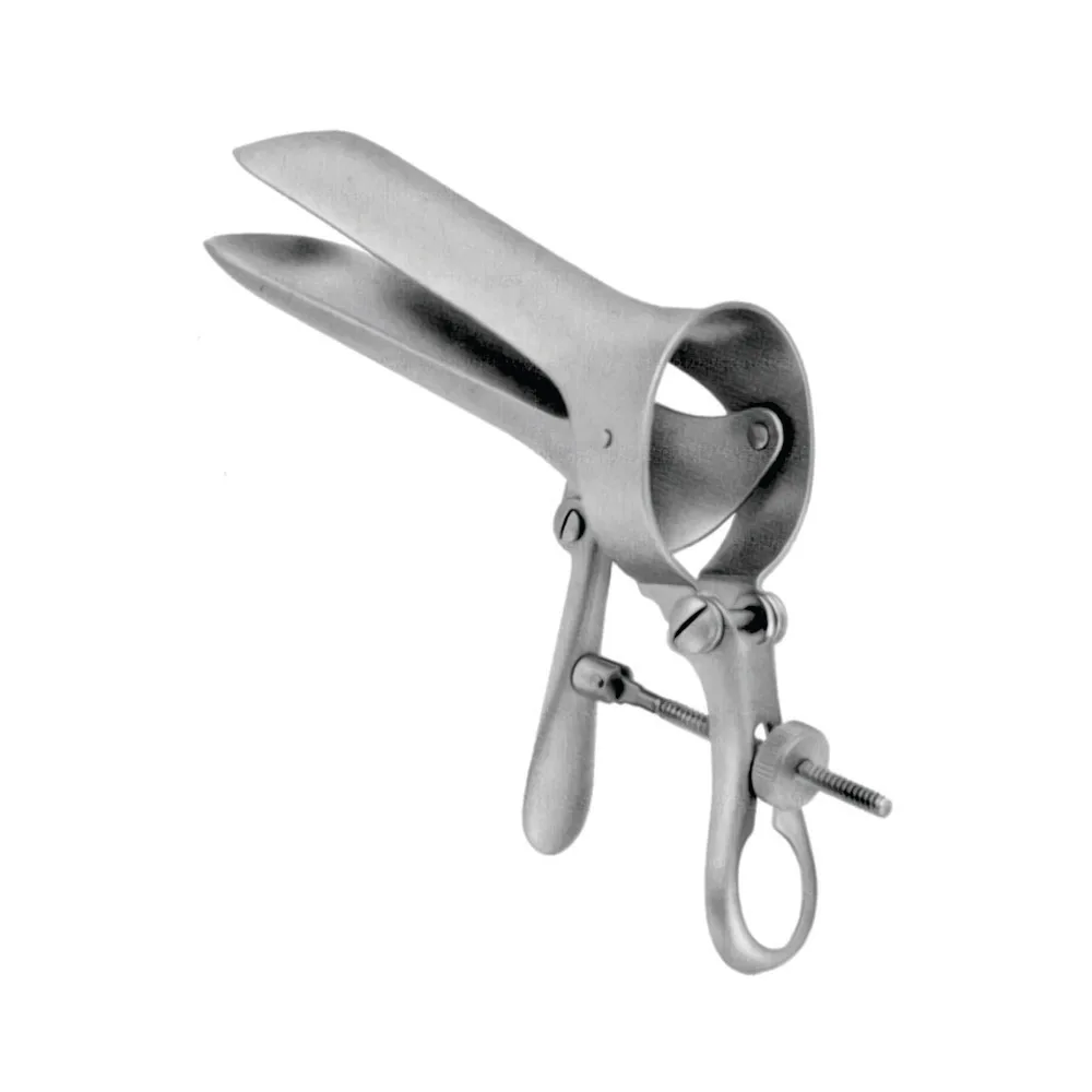 High Quality Manual Gynaecological Examination Instruments-100 x 17-20 mm Steel and Stainless Semm Vaginal Speculum