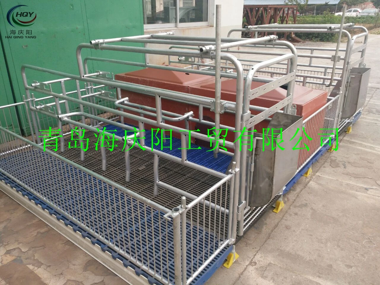 Новый продукт бывший в употреблении ящик из ПВХ alibaba оборудование для свиноводческой фермы свиней