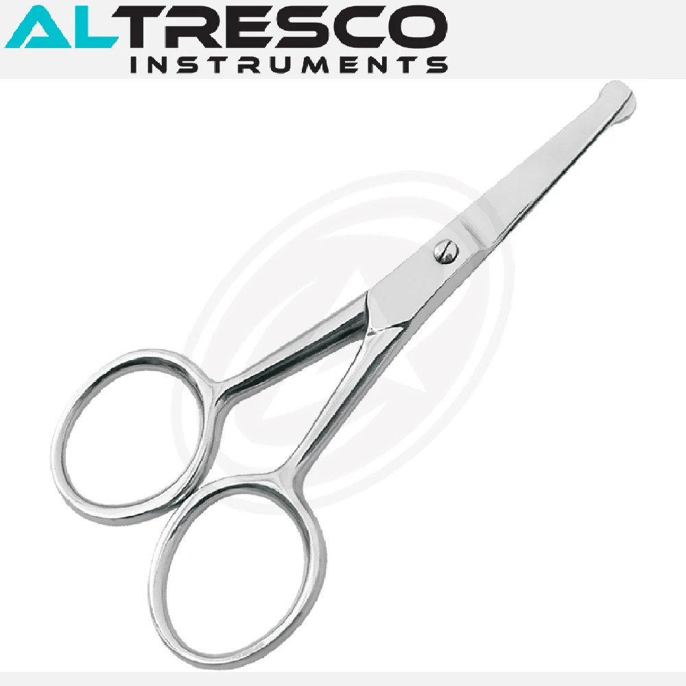 Nose/Ear Cuticle Scissors Stainless Steel Available In Straight and Curved