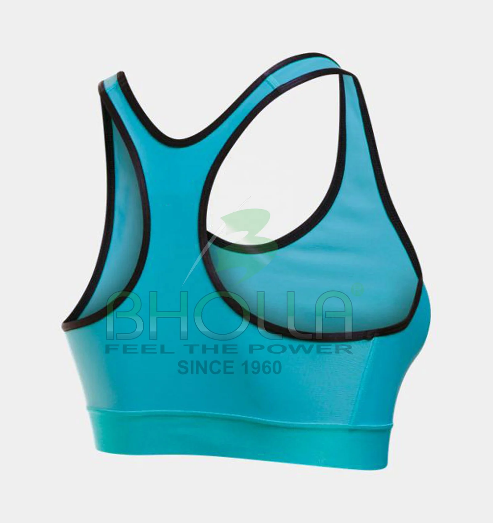 Gym Wear Fitness Apparel Custom Breathable Mesh Covered Womens Sexy Cross Bandage Sportswear Yoga Bra from Pakistan