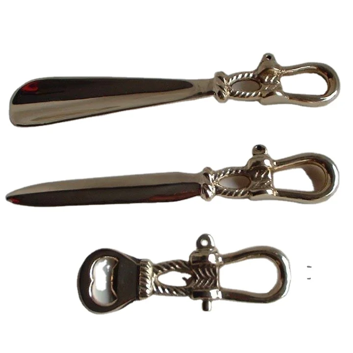 Shoe Horn Shoe Lifter For Women & Men Finger Ttoe Shoes/metal shoe horn Horse Head Handle Shoe Horns/Gifting Brass Shoe Horns