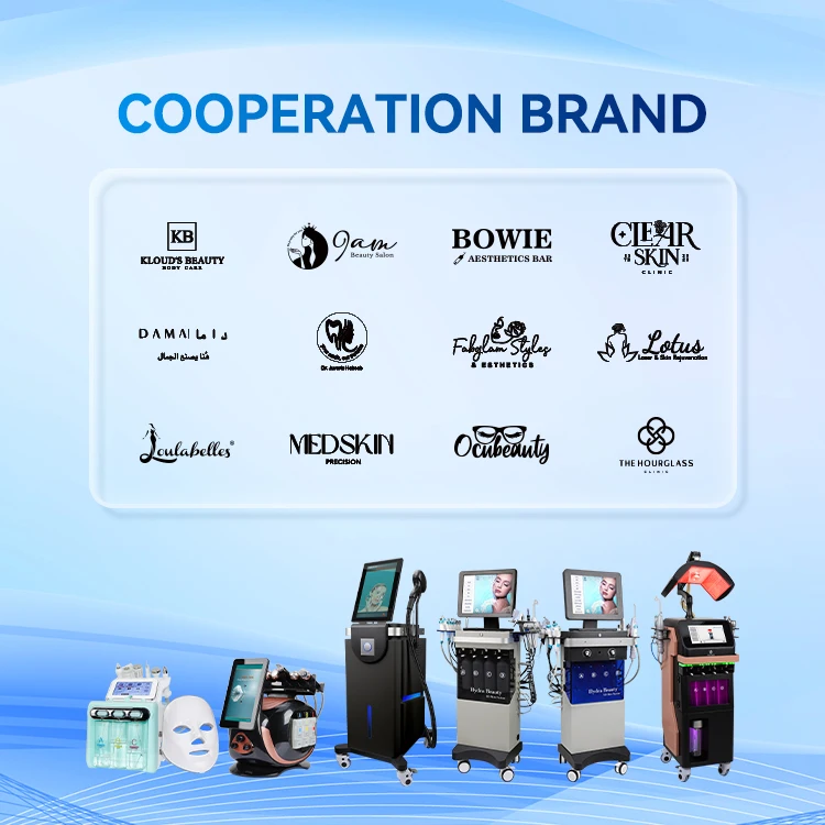Professional 12 In 1 Aqua Peeling Machine Hydra Oxygen Facial Diamond Dermabrasion Machine
