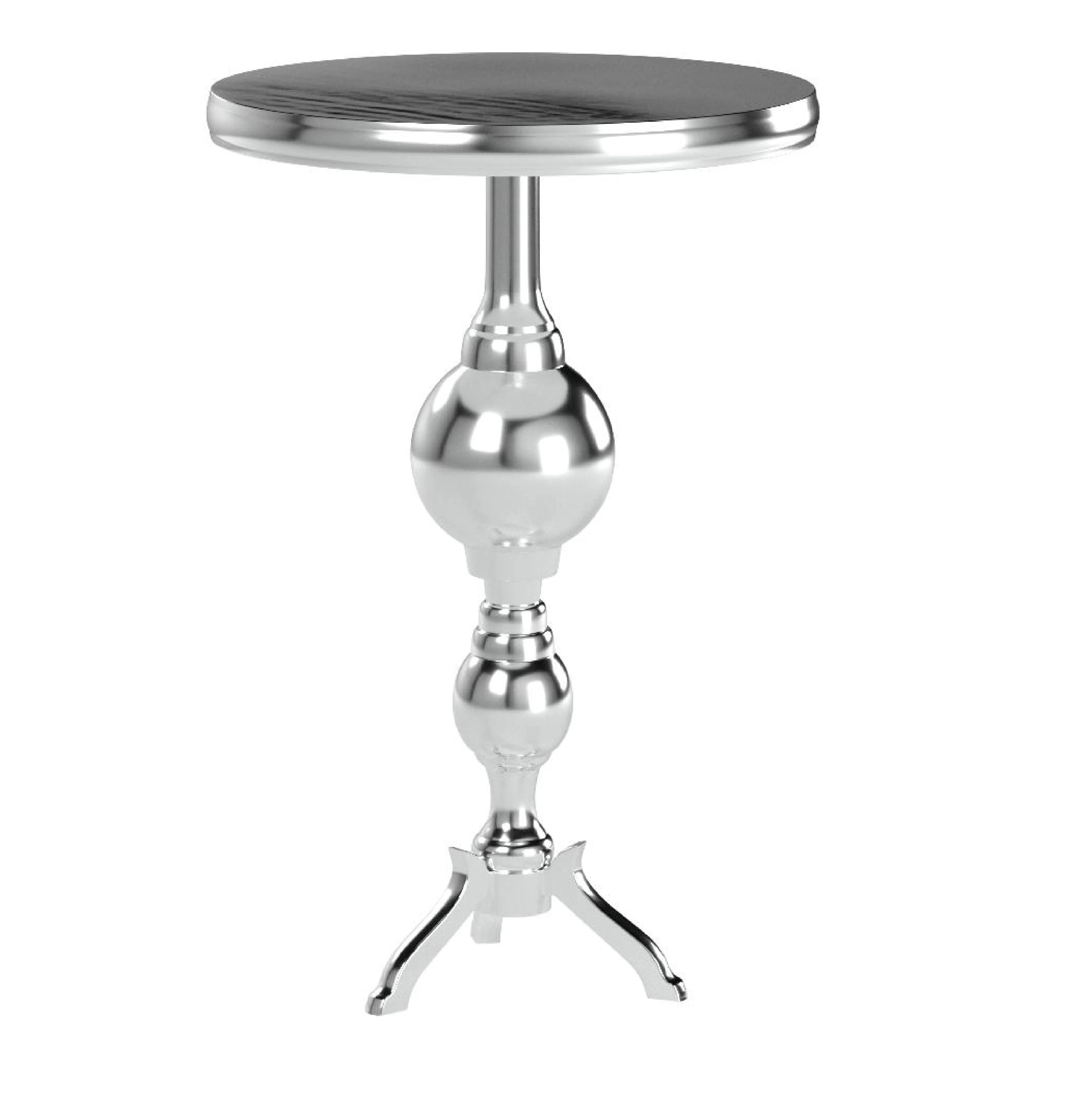 New Arrival Aluminium Coffee Table Small Size Round Shape Aluminium Coffee Table Made In India