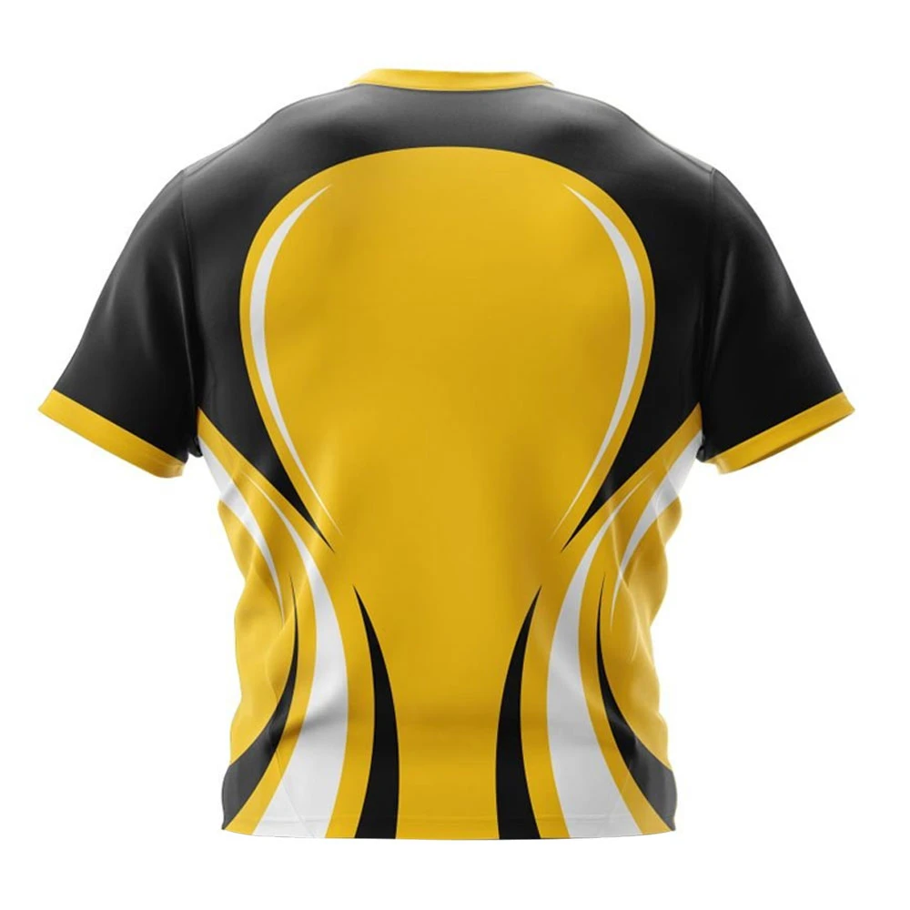Wholesale 2024 OEM New Design  Custom Made Breathable Material 100% Polyester Rugby Uniform 2024 New Design Rugby Uniform