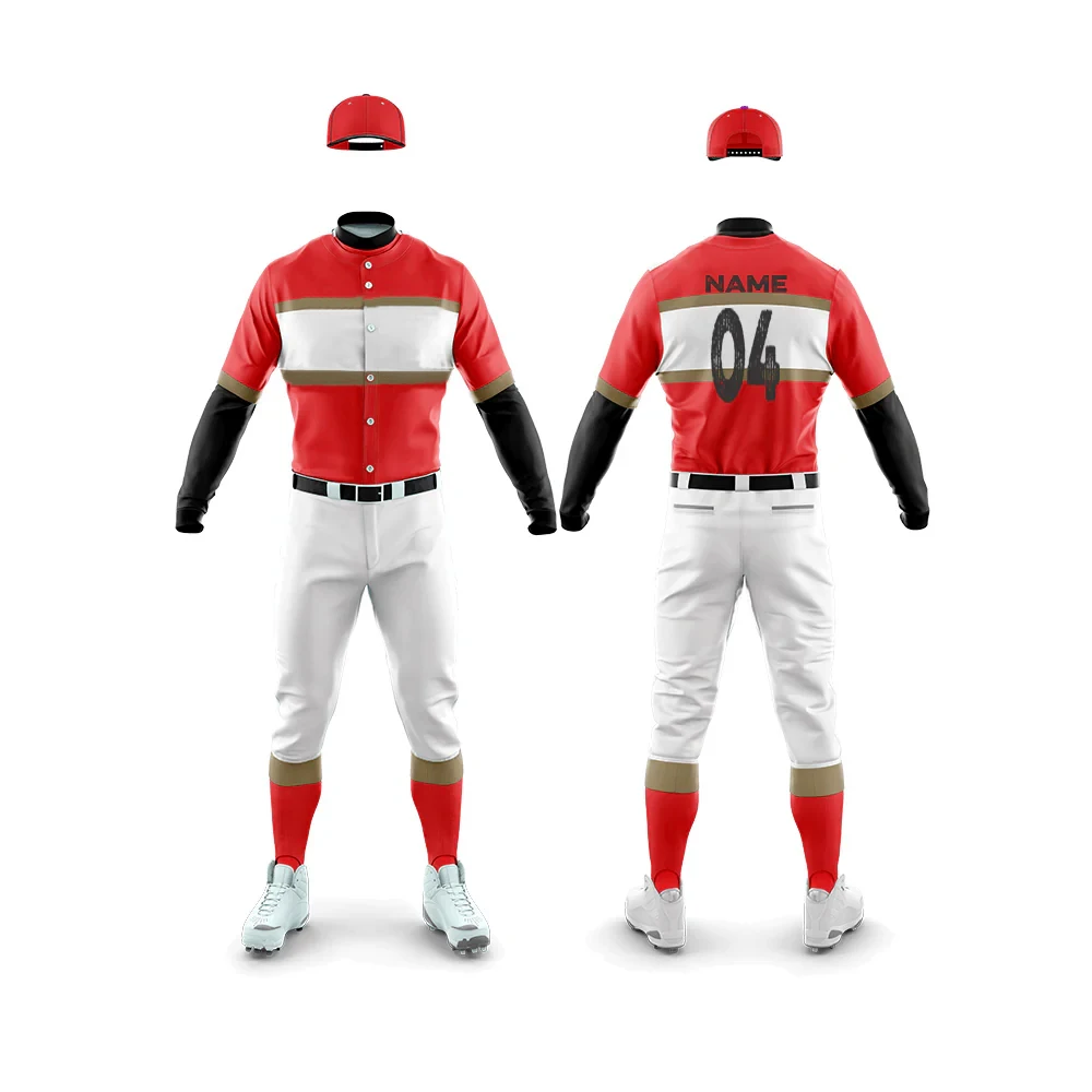 New Light Weight Comfortable Baseball Uniform Reasonable Price for Adults by Gold Fit Gear With Custom Logo