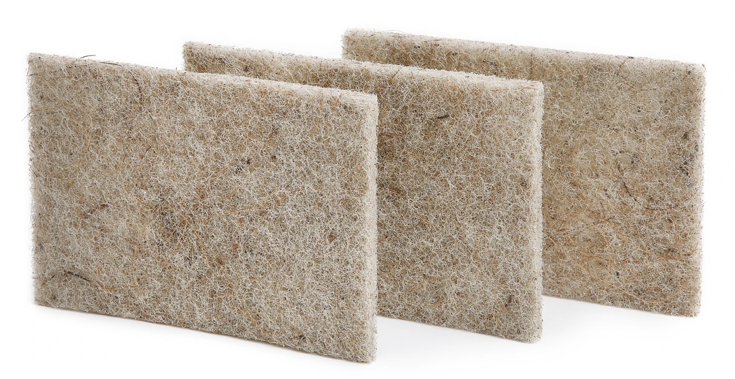 Sisal and coconut shell scouring pad House hold products, Natural material sponge, Biodegradable sponge zero waste