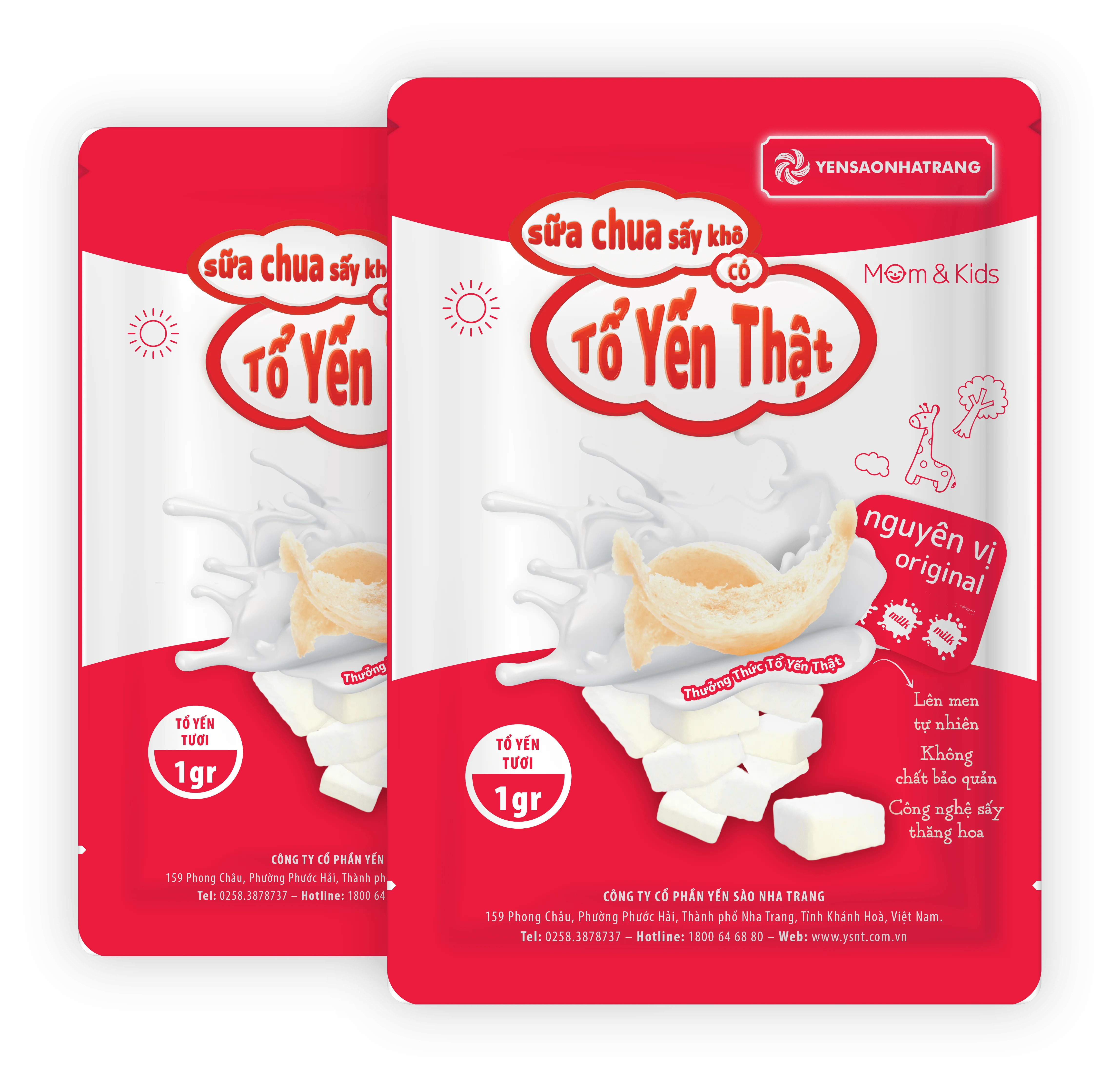 High Standard Freeze-Dried Yogurt (9.5g/box) Bag Storage Packing High Quality from Vietnam Supplier