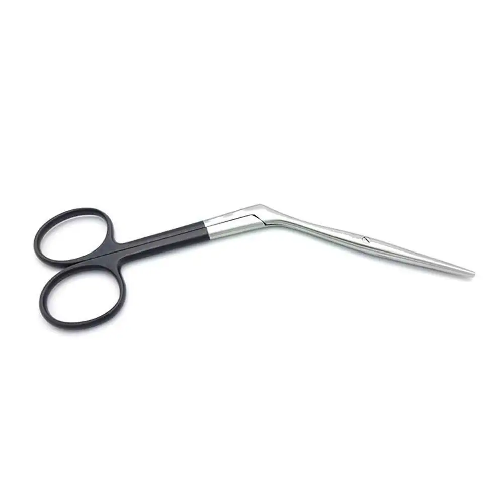Heymann Precision ENT Nasal Surgical Scissors Tungsten Carbide + Supercut Enhanced Cutting Performance Steel Material forcep