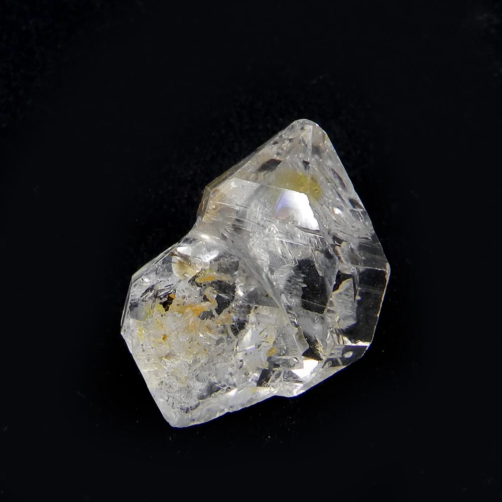 natural herkimer diamond 26x18mm  fancy uneven 34.50 cts loose gemstone for rings